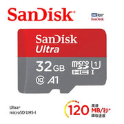 【高速擴充】SanDisk Ultra microSD 記憶卡 16/32GB（A1／非A1 混批）- 復古相機適用