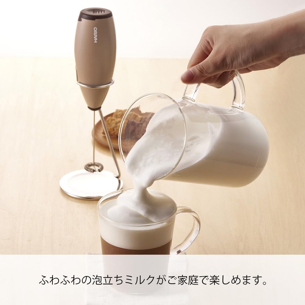 HARIO 🇯🇵 電動奶泡器｜30秒打出綿密奶泡・家用Cafe Latte神器