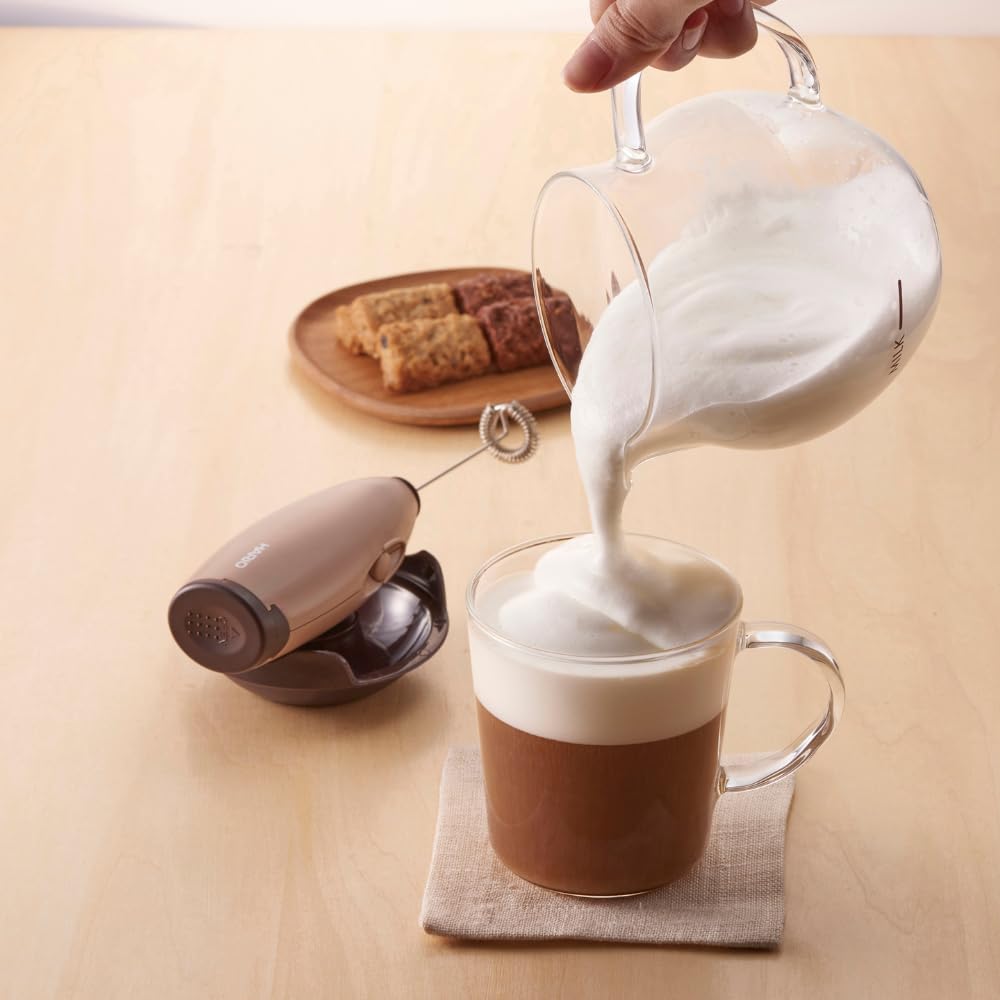 HARIO 🇯🇵 電動奶泡器｜30秒打出綿密奶泡・家用Cafe Latte神器