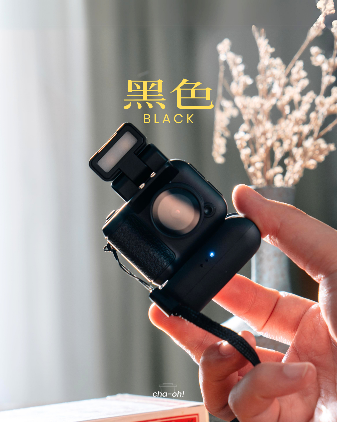 【極輕19g】超迷你復古小相機｜1080P、6種濾鏡、可翻式閃燈