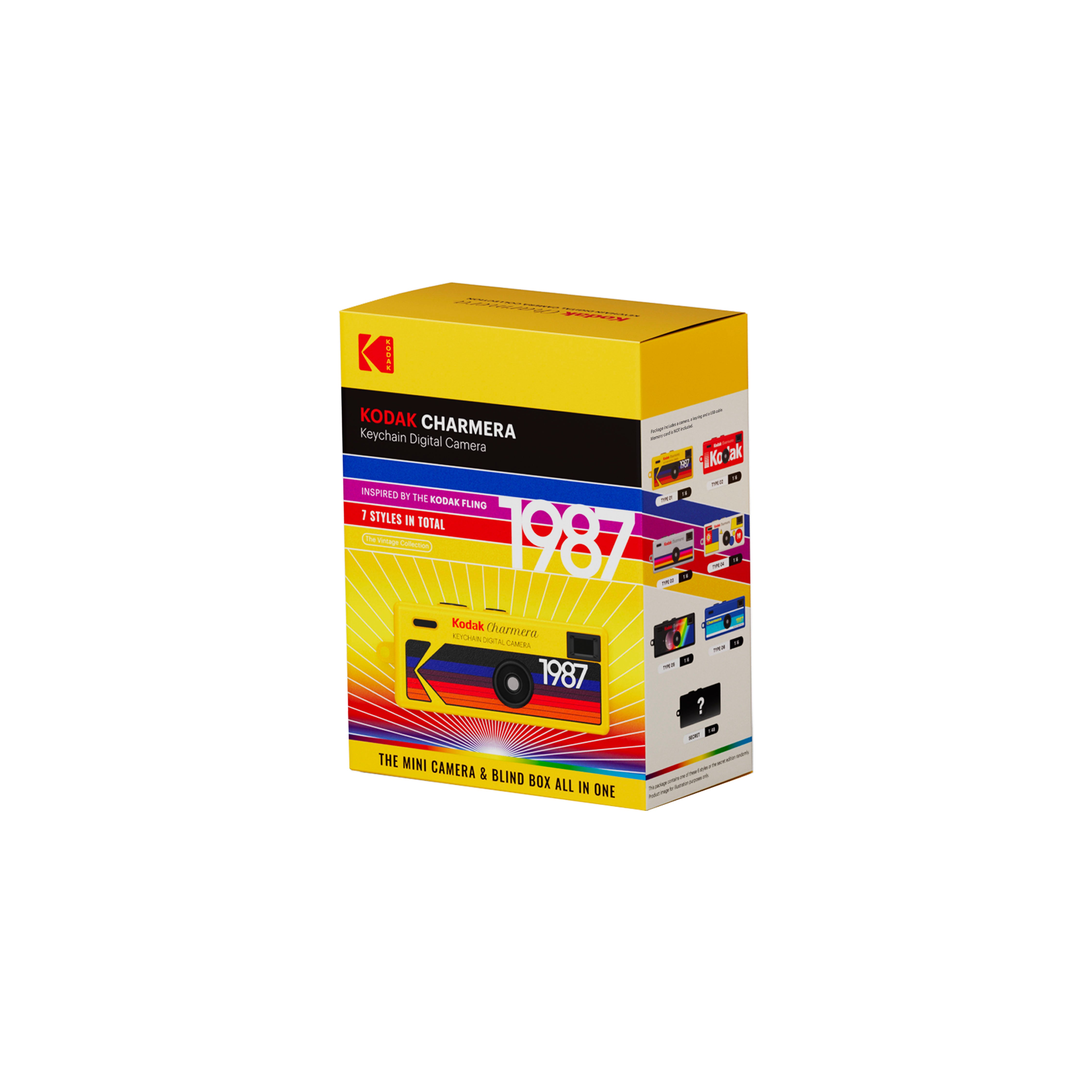 【必買item❤️‍🔥】KODAK CHARMERA 鑰匙圈數位相機盲盒