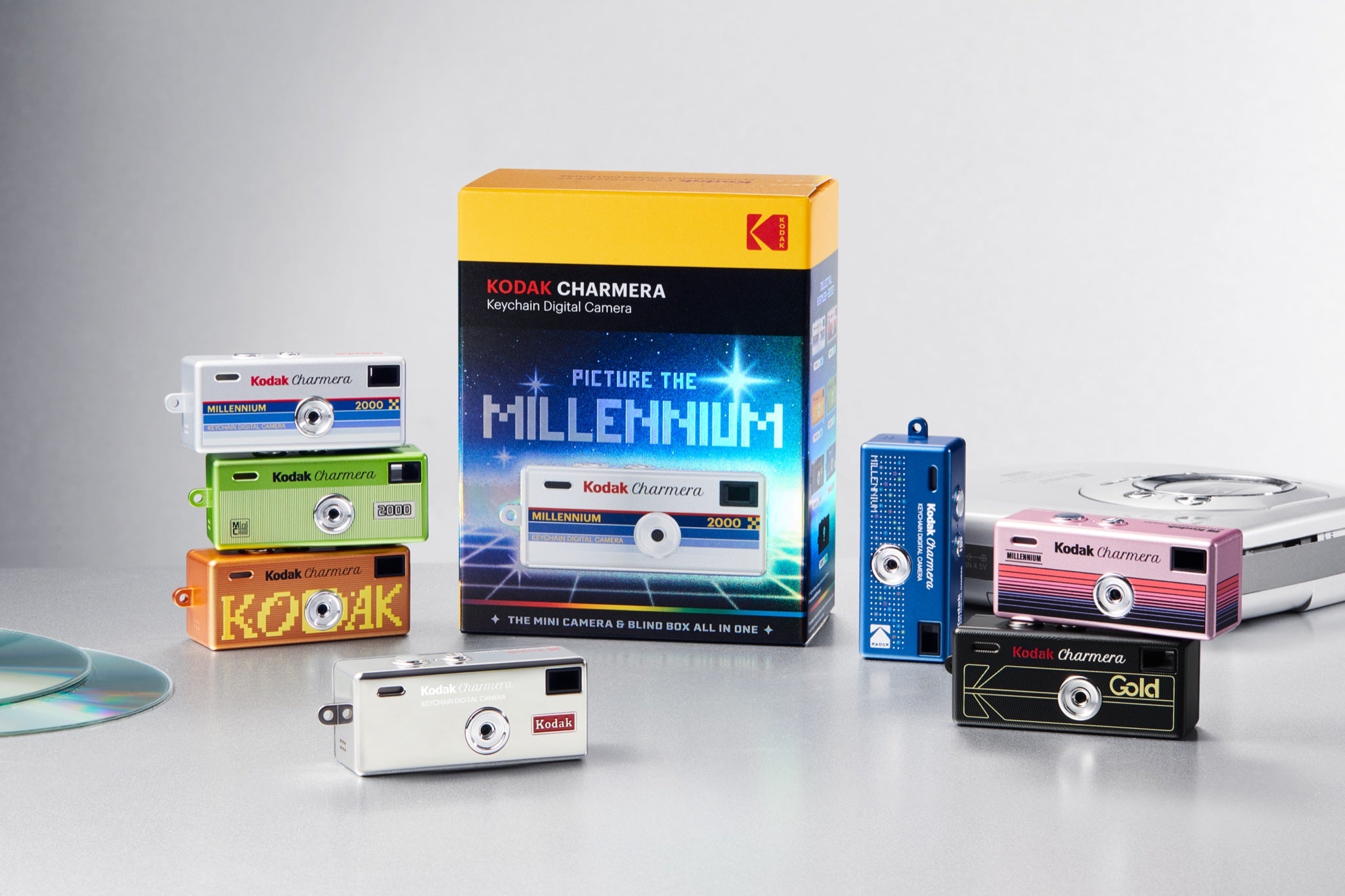 KODAK CHARMERA Millennium 七款千禧造型全色系與盲盒包裝